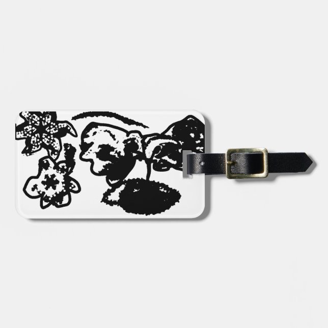 Hummingbirds Wedding Gepäckanhänger (Vorderseite horizontal)