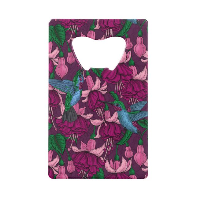 Hummingger Garten Geldbeutel Flaschenöffner (Vorderseite)