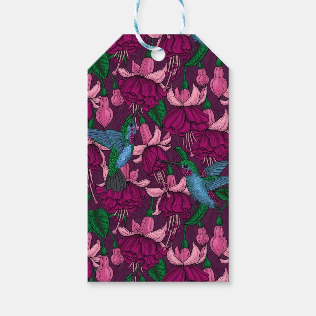 Hummingger Garten Geschenkanhänger (Vorderseite)