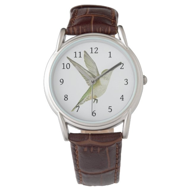Hummingvogel Armbanduhr (Vorderseite)