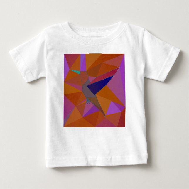 Hummingvogel Baby T-shirt (Vorderseite)