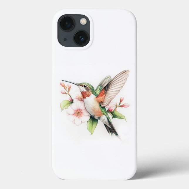 Hummingvogel Case-Mate iPhone Hülle (Rückseite)