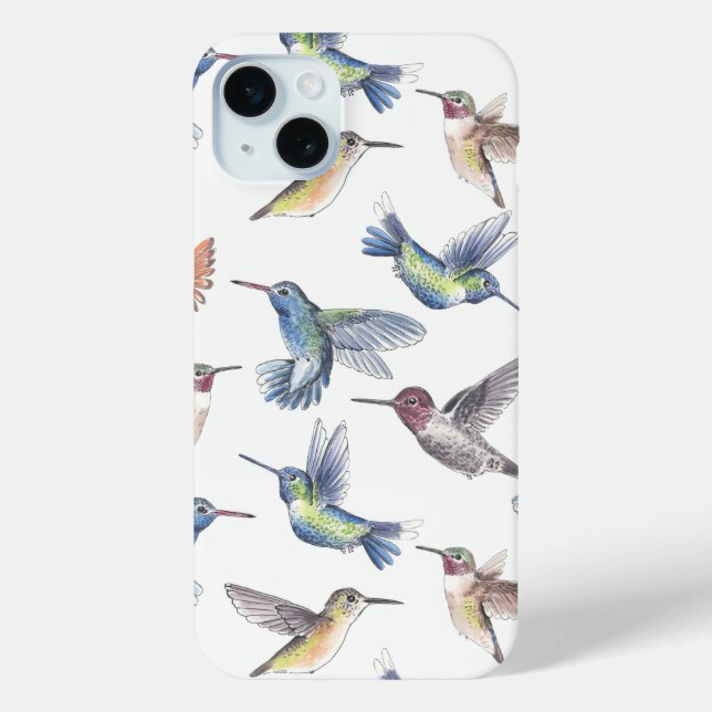 Hummingvögel Case-Mate iPhone Hülle (Rückseite)
