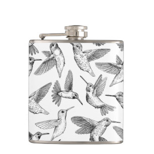 Hummingvögel Flachmann