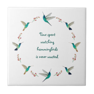 Hummingvögel Fliese