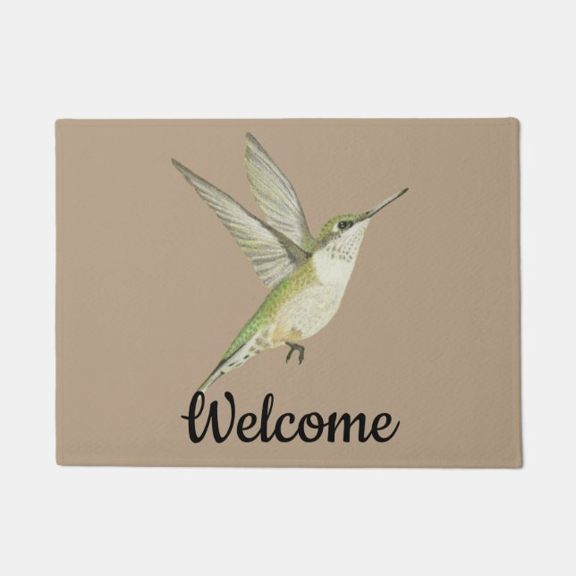 Hummingvogel Fußmatte (Vorderseite)