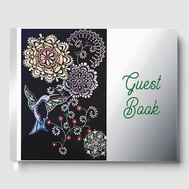 Hummingvogel Gästebuch (Vorderseite)