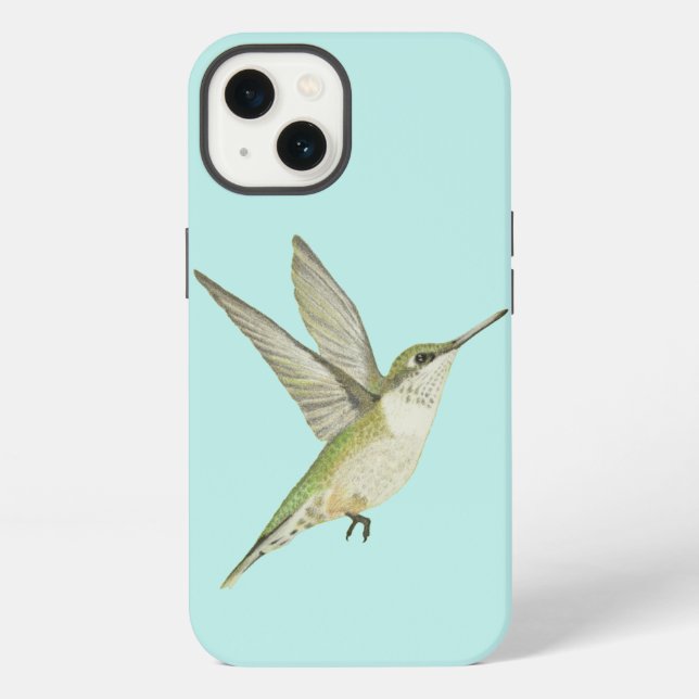Hummingvogel iPhone Hülle (Rückseite)