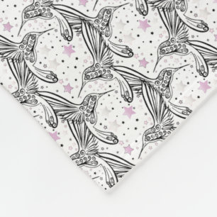 Hummingvögel IV Fleecedecke