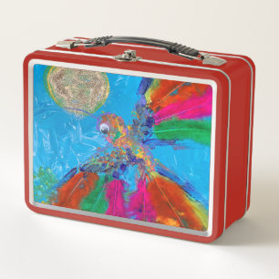 Hummingvogel Metall Brotdose