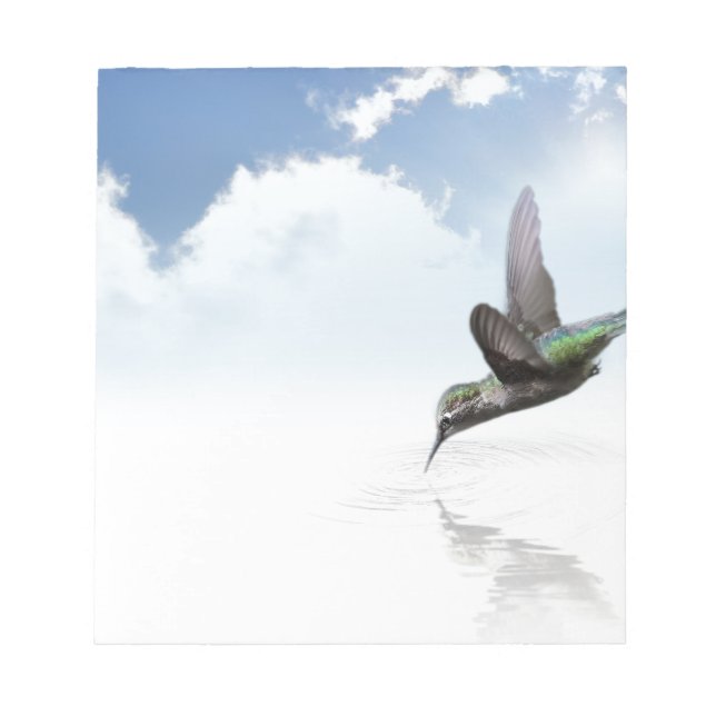 Hummingvogel Notizblock (Vorderseite)