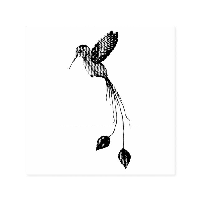 Hummingvogel Permastempel (Design)