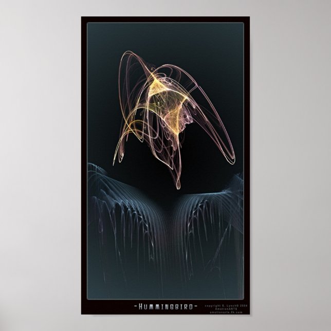 Hummingvogel Poster (Vorne)