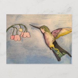 Hummingvogel Postkarte