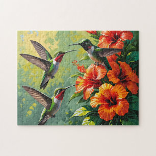 Hummingvögel Puzzle