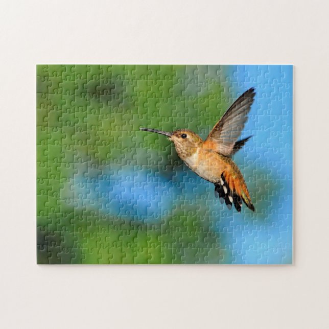 Hummingvogel Puzzle (Horizontal)