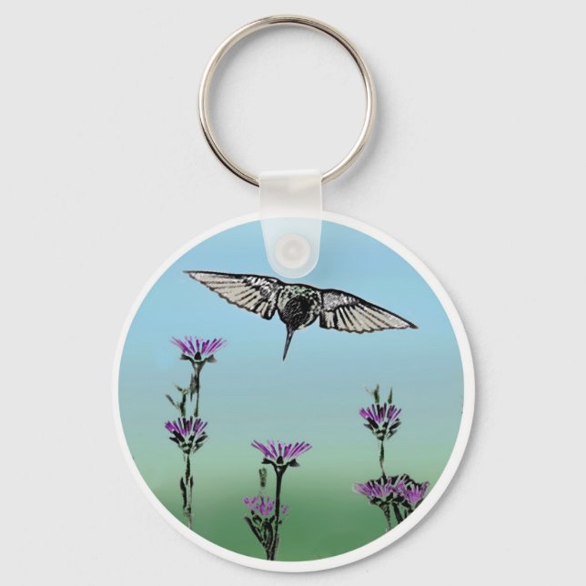 Hummingvogel Schlüsselanhänger (Vorderseite)