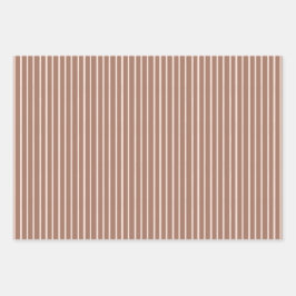 Hummingvögel, Streifen, Blumen Geschenkpapier Set