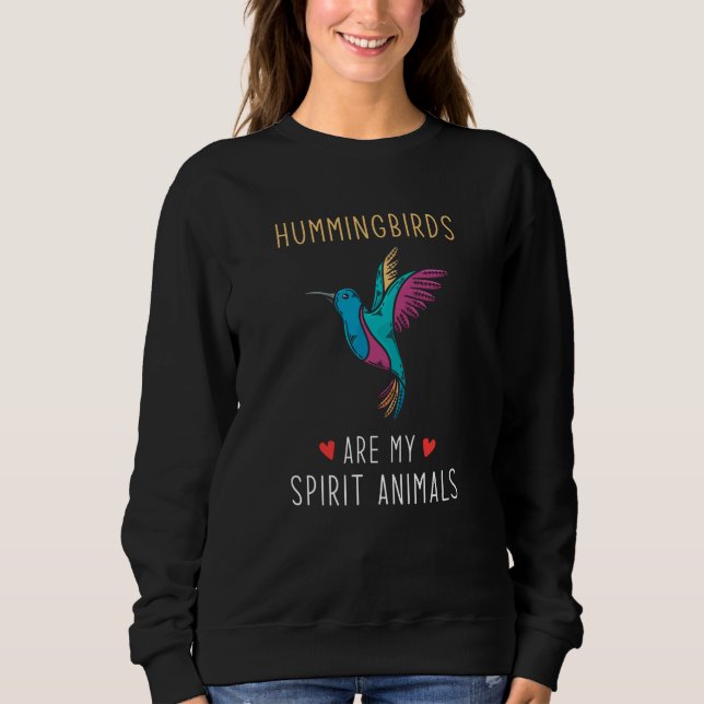 Hummingvogel Sweatshirt (Vorderseite)
