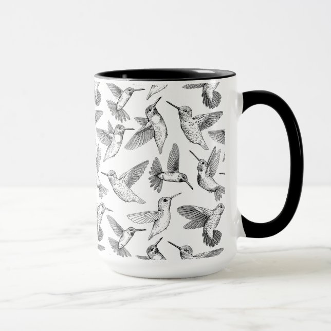 Hummingvögel Tasse (Rechts)