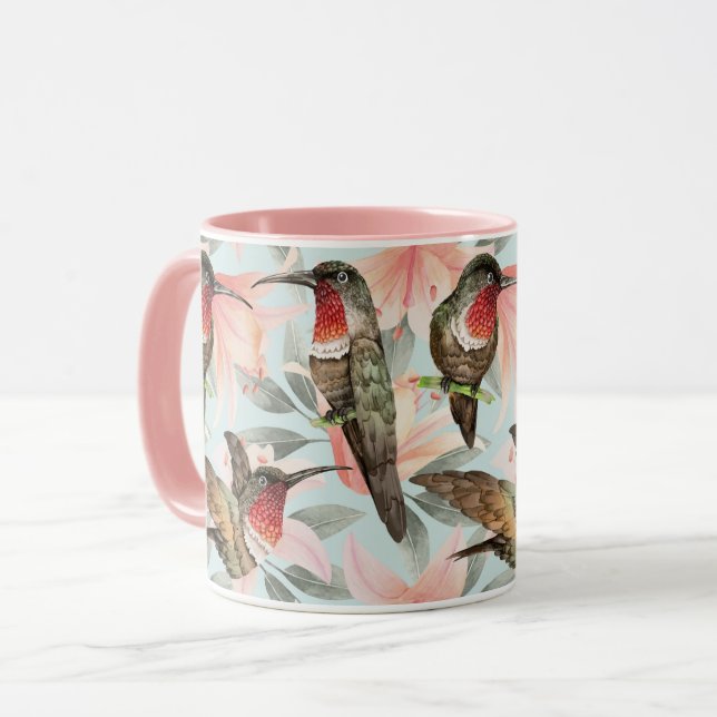 Hummingvögel Tasse (Vorderseite Links)