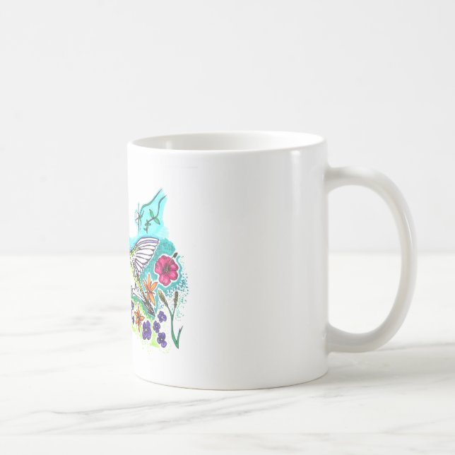 Hummingvogel Tasse (Rechts)