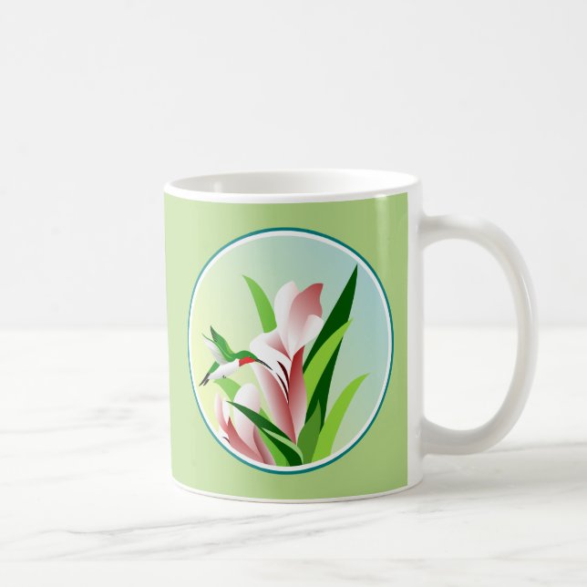 Hummingvogel-Tasse Tasse (Rechts)