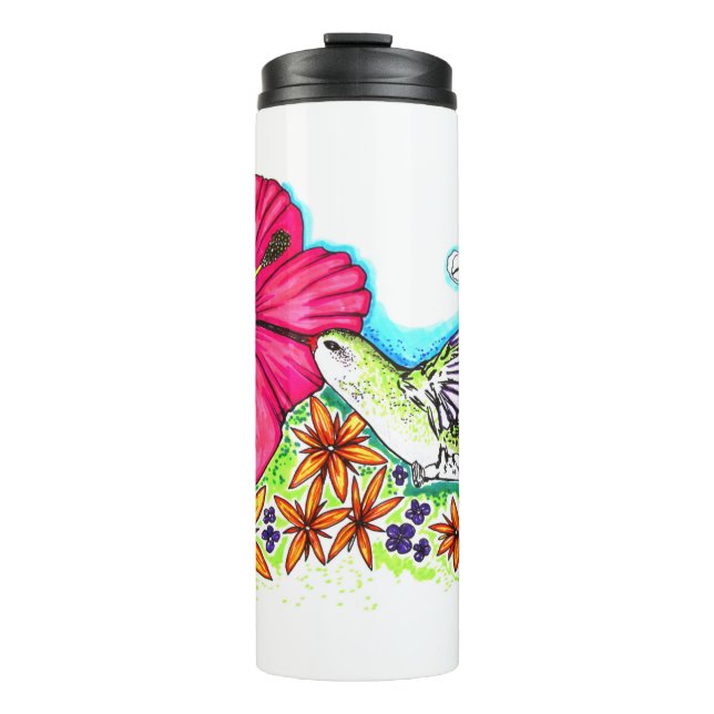 Hummingvogel Thermosbecher (Vorderseite)
