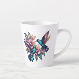 Hummingvogel und Blume Milchtasse