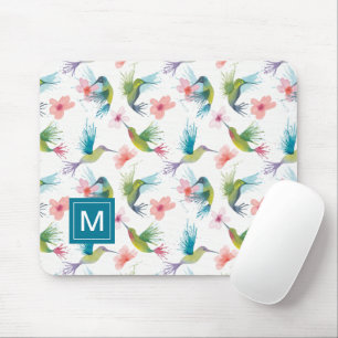 Hummingvögel und Blume Mousepad