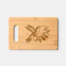Hummingvogel und Blumendesign