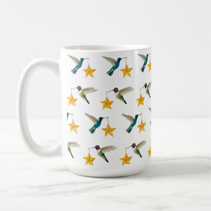Hummingvögel und Sterne Kaffeetasse