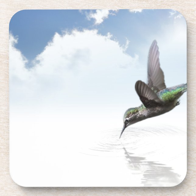 Hummingvogel Untersetzer (Vorderseite)