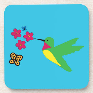 Hummingvogel-Untersetzer (harter Kunststoff) Getränkeuntersetzer