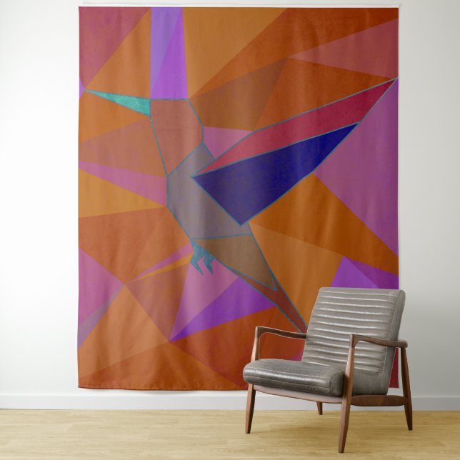 Hummingvogel Wandteppich (Beispiel)