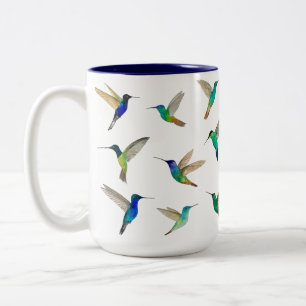 Hummingvögel Zweifarbige Tasse