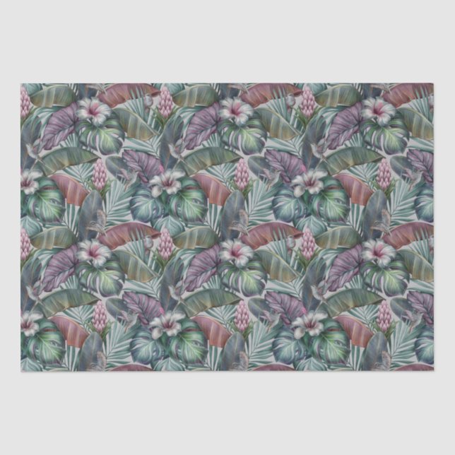 Hummingvogelpapier Seidenpapier (Vorderseite)
