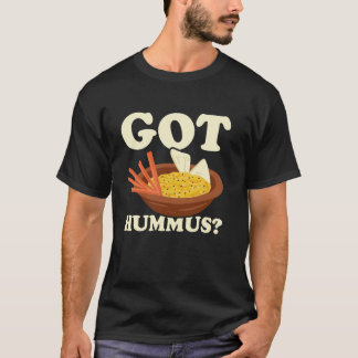 Hummus-Fan Veganer Lebensmittel-Liebhaber T-Shirt