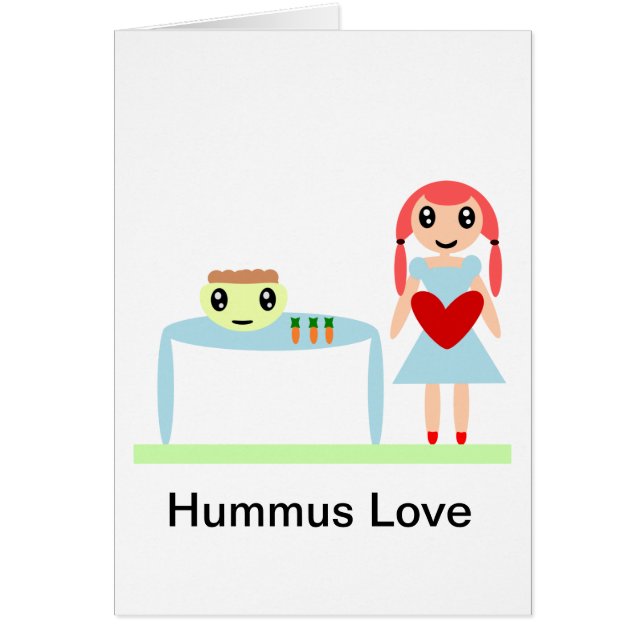 Hummus Liebe "I Liebe hummus" (Vorne)
