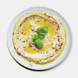Hummus Niedlich Food Kühlschrank Magnet