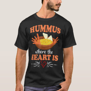 Hummus Vegane Lebensmittel Tierschutz Nahöstliche T-Shirt