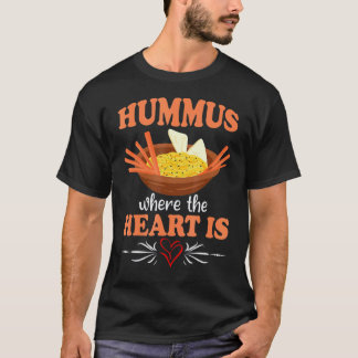 Hummus Vegane Lebensmittel Tierschutz Nahöstliche T-Shirt