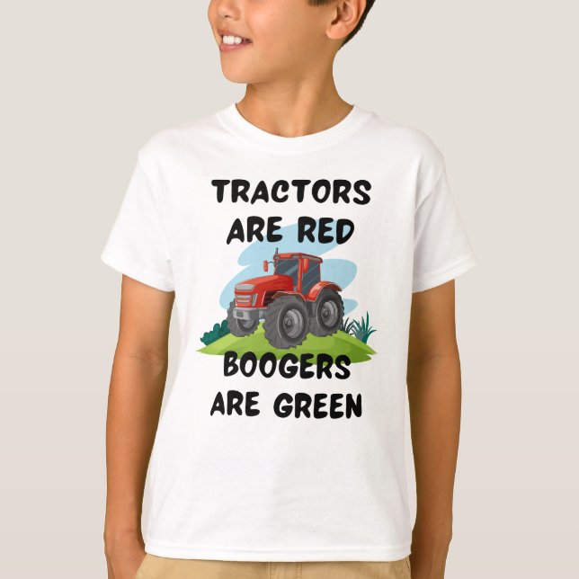 Humor Agriculture Kids T-Shirt (Vorderseite)