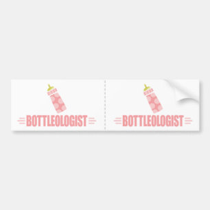 Humor-Babyflasche Autoaufkleber