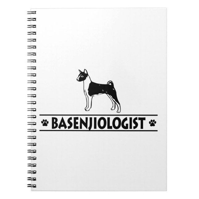 Humor BASENJI DOG Notizblock (Vorderseite)