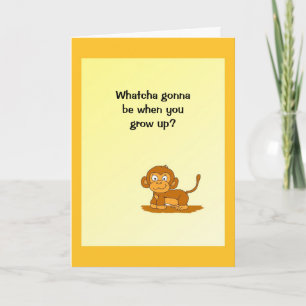 Humor Birthday Card Karte