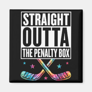 Humor Eishockey direkt aus der Strafbank 4 Magnet