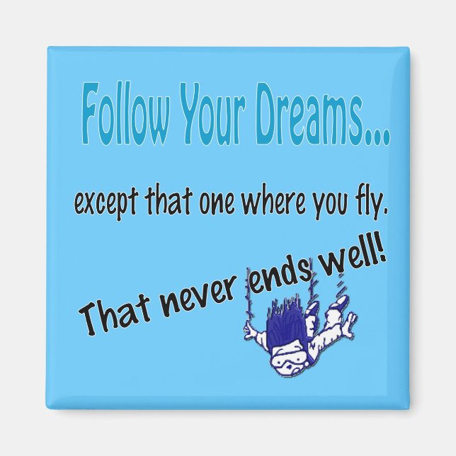 Humor Funny Magnet Locker Magnet (Vorne)