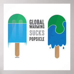 Humor Global Warming Poster
