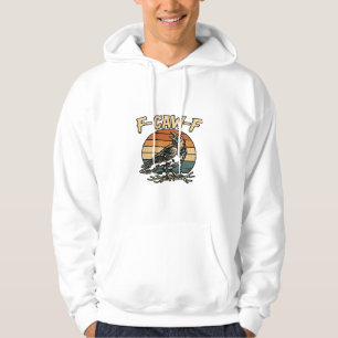 Humor gotischer F-Krähe F lustiger Krähe kreativer Hoodie